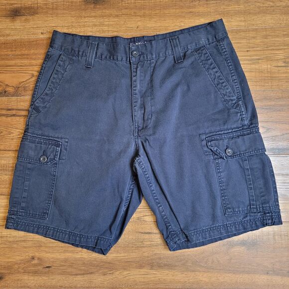 U.S. Polo Assn.  Navy Blue Cargo Shorts W36 Golf Causal Sportswear - Picture 1 of 7